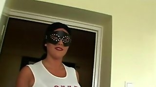 Busty Porn Sweetheart In Mask Gets Banged Anal Hardcore